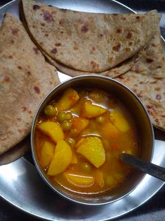 आलू मटर की सब्जी (Aloo matar ki sabzi recipe in hindi) रेसिपी मुख्य फोटो