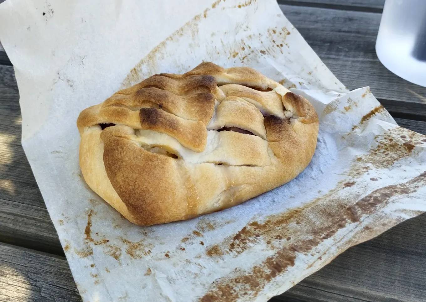 Chausson sablé à la nectarine