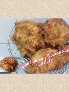 Foto resep Badak / Ote-ote / Bakwan Sayur (ala chef)