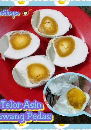 Foto resep Telor Asin Bawang Pedas