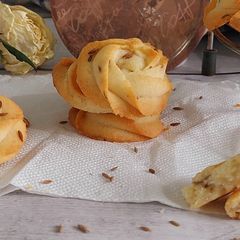 A picture of Butter jeera cookies.