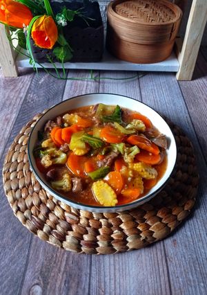 Foto resep Cap Cay Sayur Ati Ampela