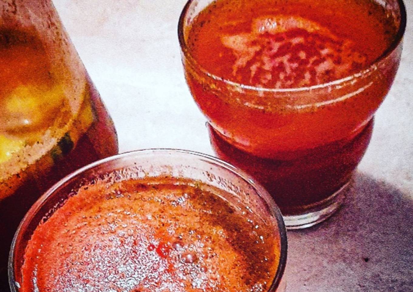 Mojito sans alcool à la pastèque