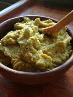 Una foto de Hummus de garbanzos