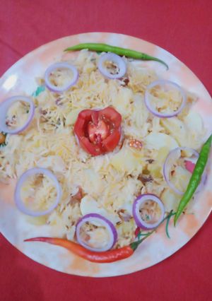 नमकीन चावल (Namkeen chawal recipe in Hindi) रेसिपी मुख्य फोटो