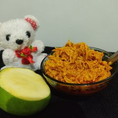 Mango pickle A picture of Mango pickle.