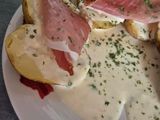 🧀🥔 Sauce crémeuse au Langres pour pommes de terre au four