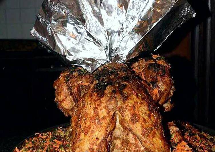 روست رومي 🍗 مع أرز بالخلطة🍚 Oriental Rise with roast 🐓turkey