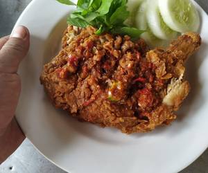Resep Terbaik Ayam geprek nampol Paling Enak
