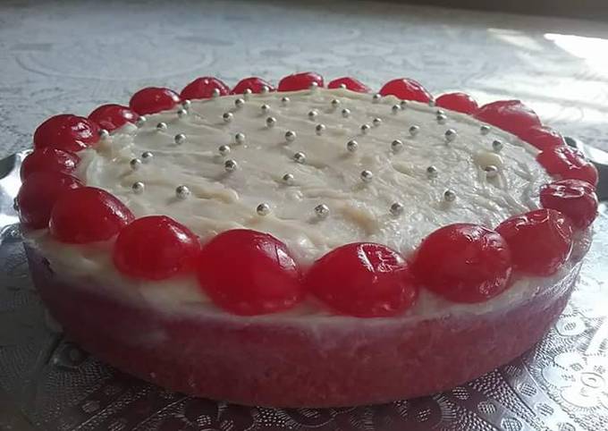 Rawa malai cake