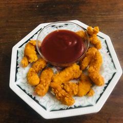 A picture of Kurkaray fried chicken.