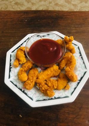 A picture of Kurkaray fried chicken.