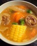 Đuôi bò/bê hầm rau củ