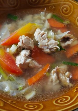 Foto resep Sop ayam mudah cepat