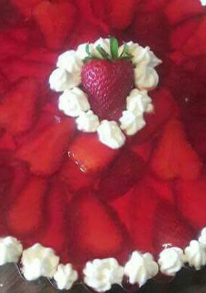 Una foto de Tarta de Frutilla