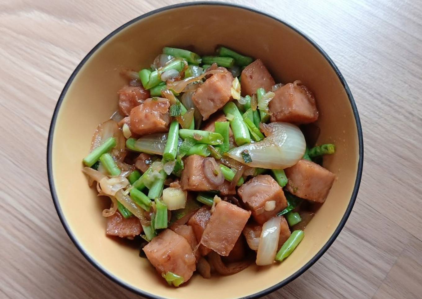 Tumis maling buncis (non halal)