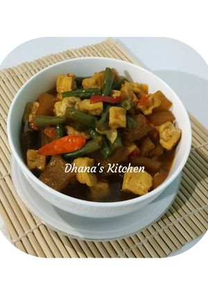 Foto resep Tumis Krecek Tahu