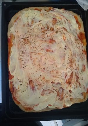 Una foto de Pizza con harina pureza