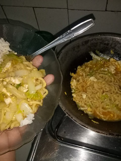 Foto resep Mie telor kuah tektek