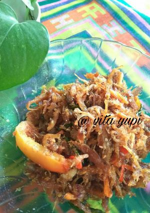 Foto resep Tumis Ikan Asin Jambrong Pedas