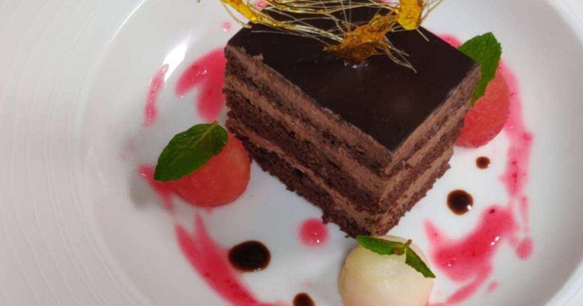 Chocolate crust pastry Recipe by 