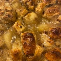 A picture of 2-Ingredient Cinnamon Apple Cobbler.