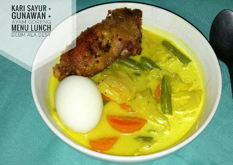 Kari Sayur Lunch ala DEBM