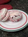 Peppermint Macarons