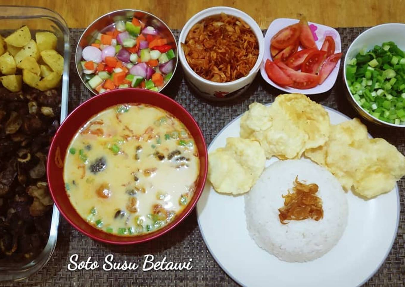 Soto Susu Betawi ala MamaKeanu