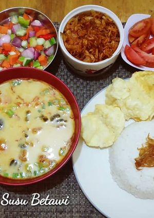 Foto resep Soto Susu Betawi ala MamaKeanu