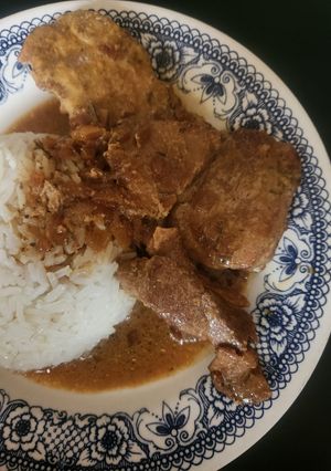 Una foto de Lomo de Cerdo con Salsa de Mostaza y Miel