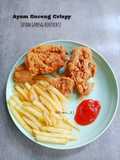 Ayam goreng crispy (ayam goreng kentucky)