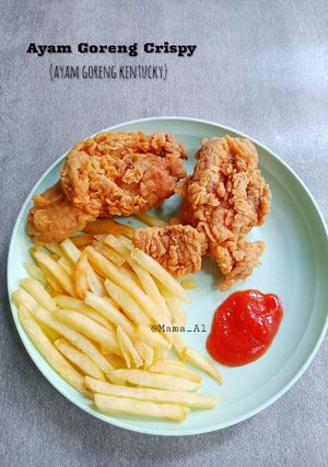 Foto resep Ayam goreng crispy (ayam goreng kentucky)