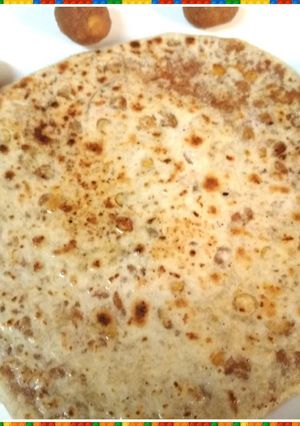 A picture of Puran poli.