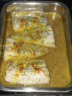 Una foto de Filetes de lampuga al horno