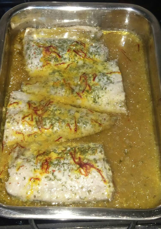 Una foto de Filetes de lampuga al horno