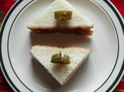 Una foto de sandwich de pate