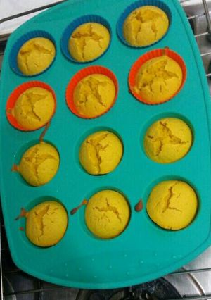 Una foto de Muffins de zapallo naranjo