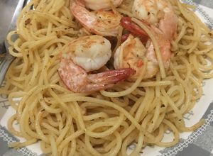 Foto resep Spaghetti aglio olio seafood