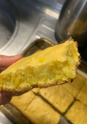 Una foto de Torta de naranja (vegana) 🍊💚