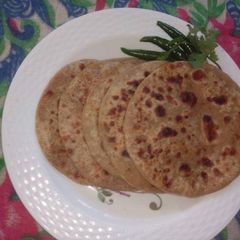 Gobi paratha A picture of Gobi paratha.
