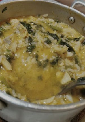 Foto de Arroz de Bacalhau com Grelos