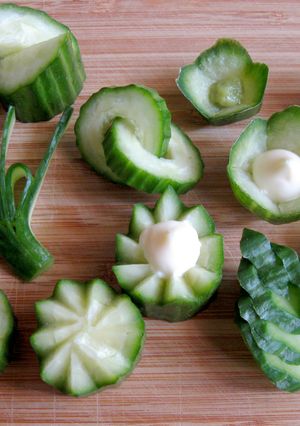 A picture of Decorative Cucumber.