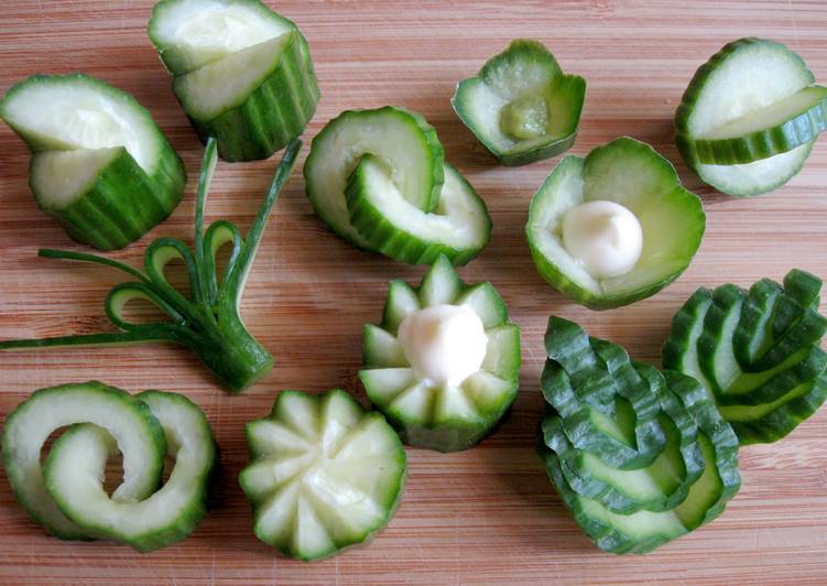 Recipe of Favorite Decorative Cucumber