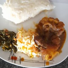 A picture of Cow heels (dihlakwana).