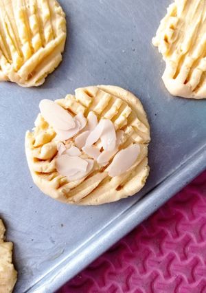Foto resep Almond cheese Cookies