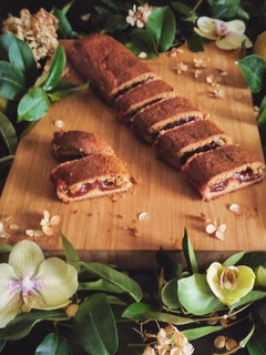 Foto di Biscotti con frolla alla pasta di arance e confettura di mele cotogne homemade