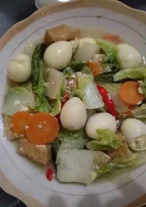 Foto resep Tumis sawi telur puyuh #SiapRamadan