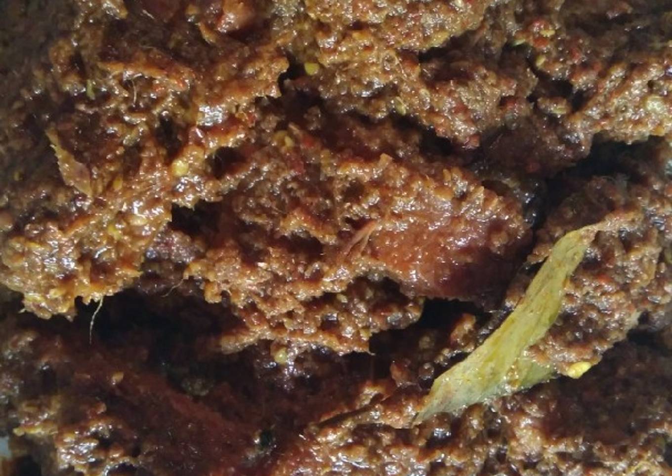 Rendang endosssssss banget rasanya
