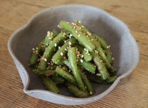 Foto di Goma-ae - Fagiolini con salsa di sesamo alla giapponese